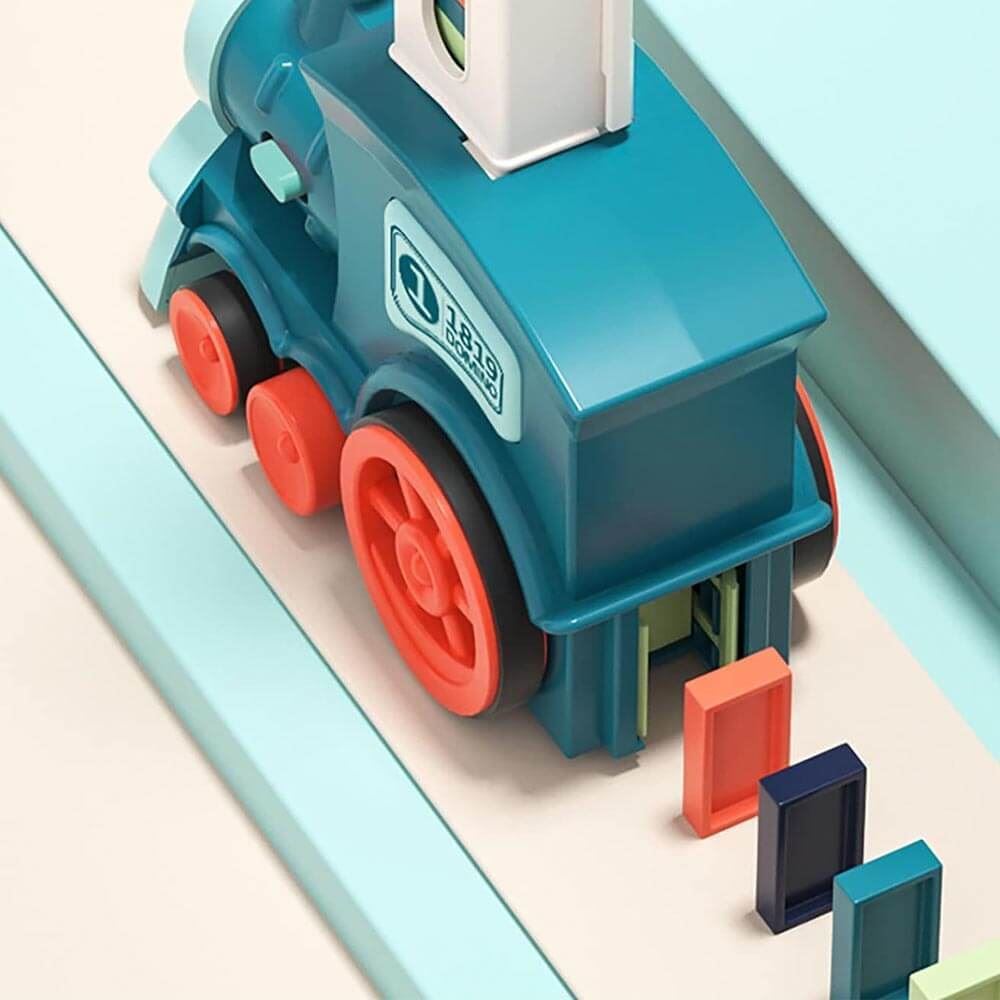 vlak za gradnjo domino